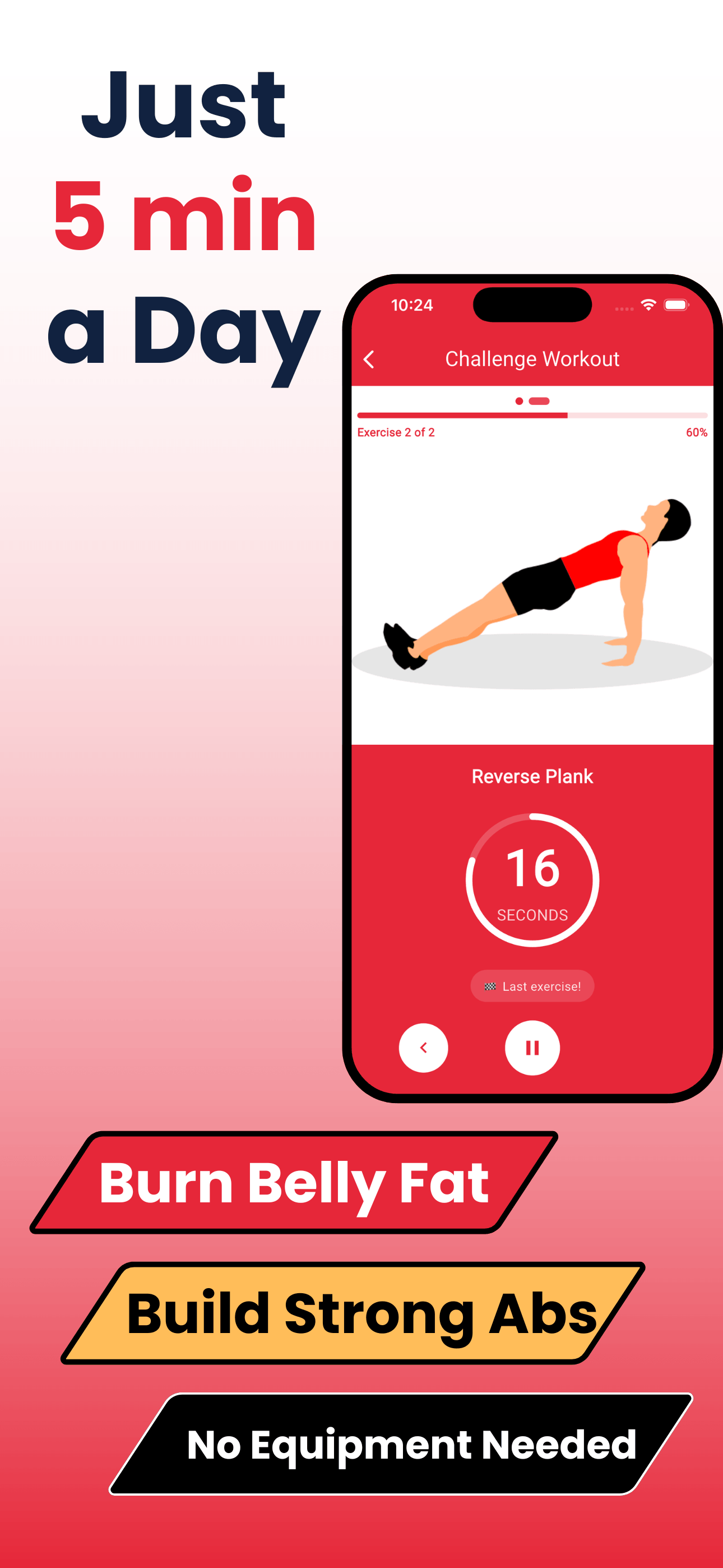 Plank Workout Timer screenshot 2